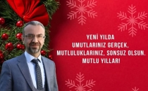  MERSİN BÜYÜKŞEHİR BELEDİYESİ MECLİS ÜYESİ CEM BARUT'DAN YENİ YIL MESAJI